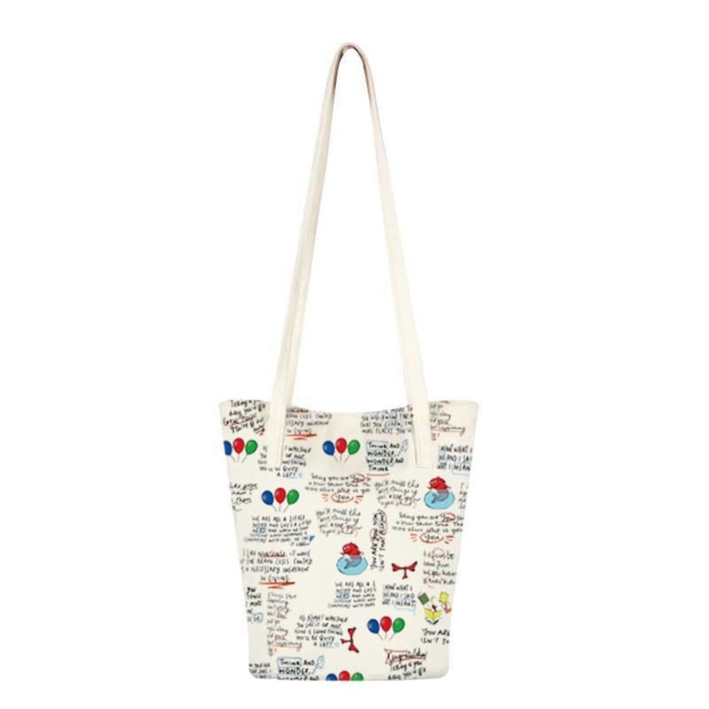 Music Cartoon Small Bucket Bag Cartoon Quotes Shoulder Bag Music Fan Gift -_-